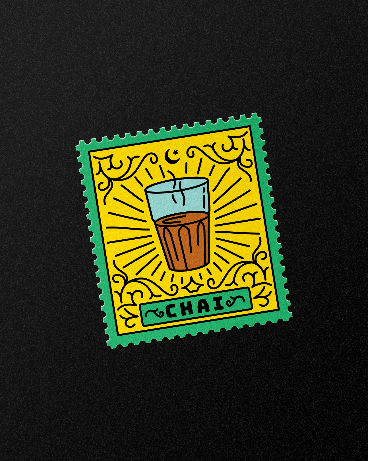 Chai Stamp Sticker