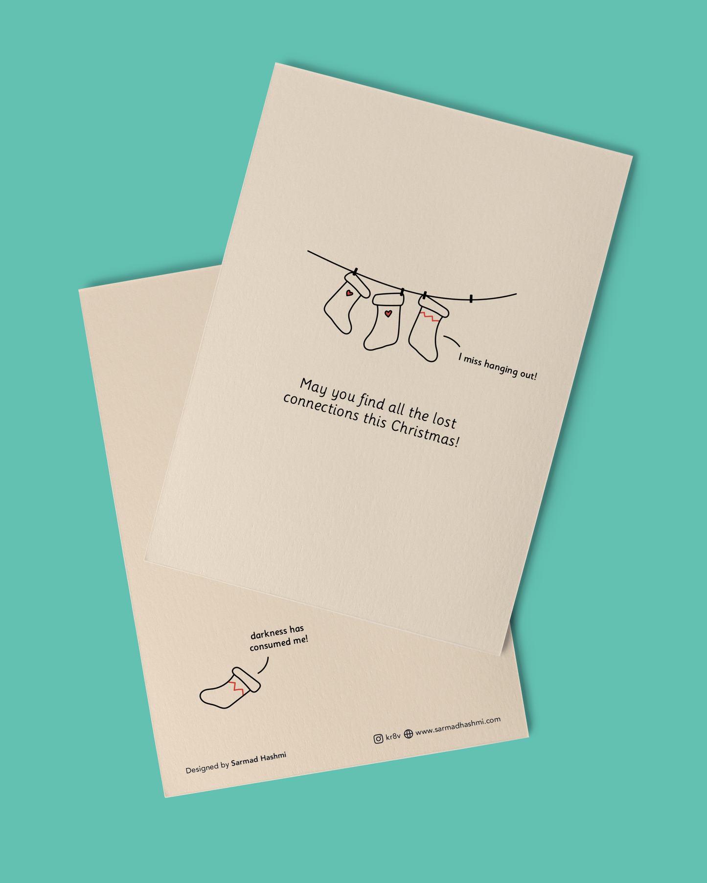 Hang out - Greeting Card