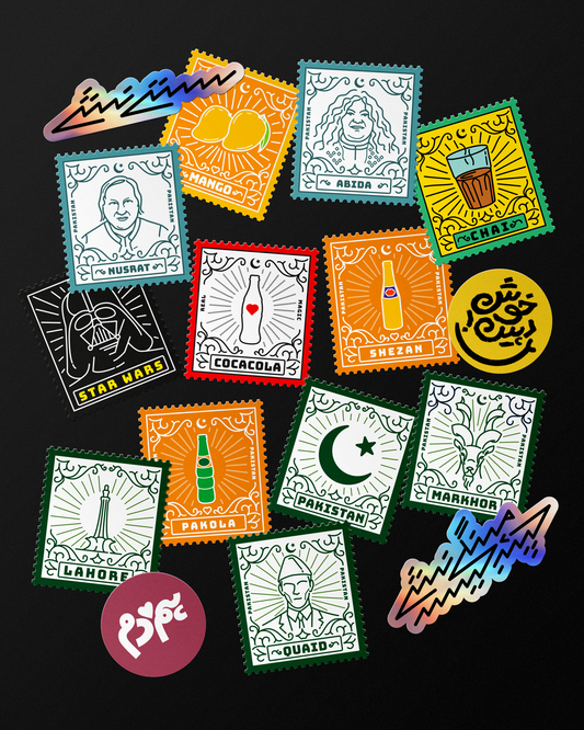 Sab Kuch Sticker Pack - Pack of 16