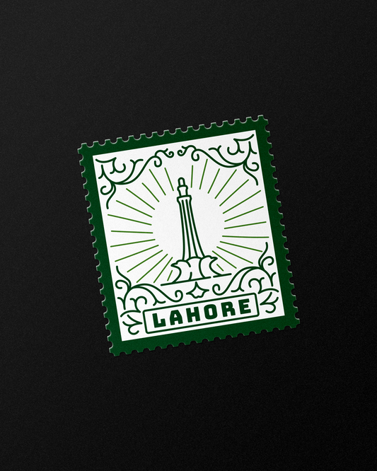 Lahore Stamp Sticker